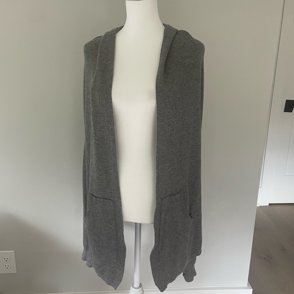 Lululemon Cabin Yogi Wrap Cardigan Gray